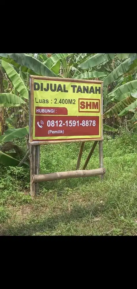 Dijual tanah lokasi strategis Meteseh Tembalang murah 1juta/mtr