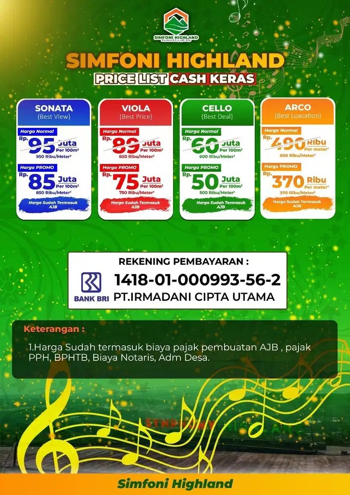 DIJUAL KAVLING - JUAL TANAH MURAH