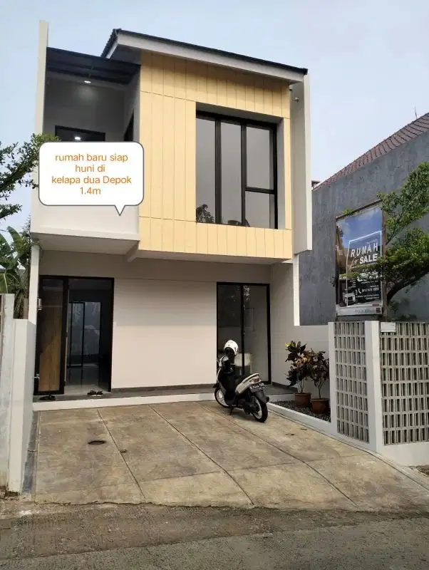 rumah baru siap huni dalam perumahan kelapa dua Depok