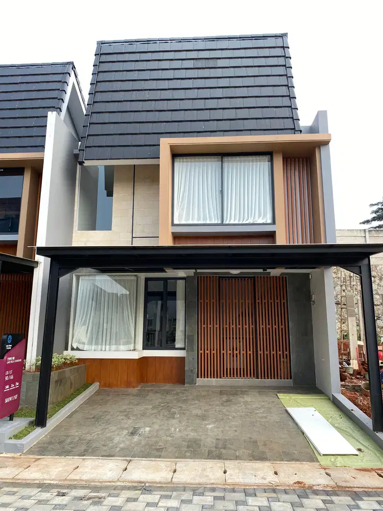 Rumah Murah 2 lantai siap huni akses stasiun rawa buntu dekat sekolah