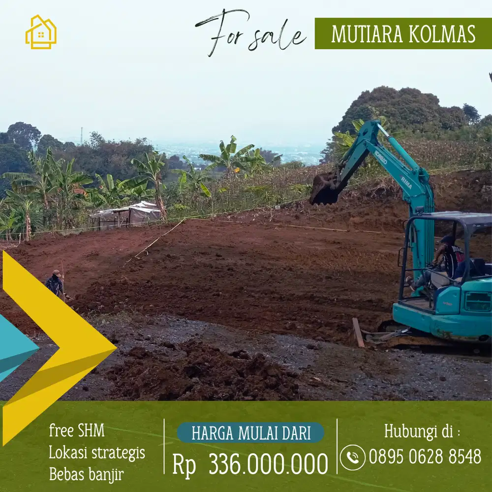 Tanah Cipageran Kolmas Cimahi Tinggal Bangun 3 Unit Lagi !!