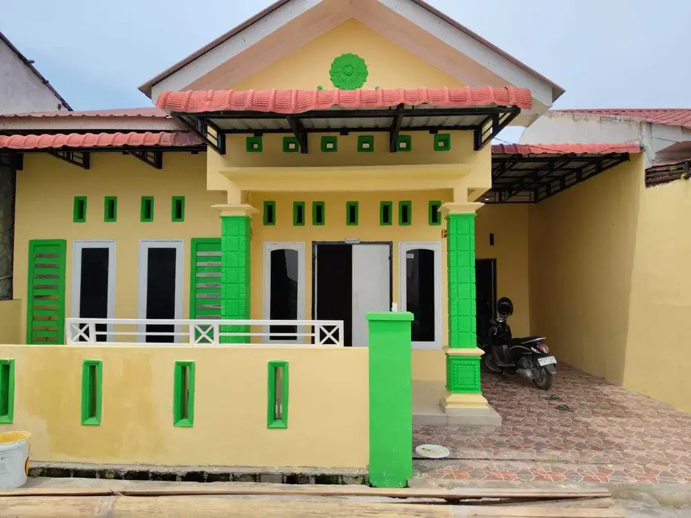 DIJUAL RUMAH READY STOK LOKASI DEKAT JALAN RAYA MEDAN MARELAN