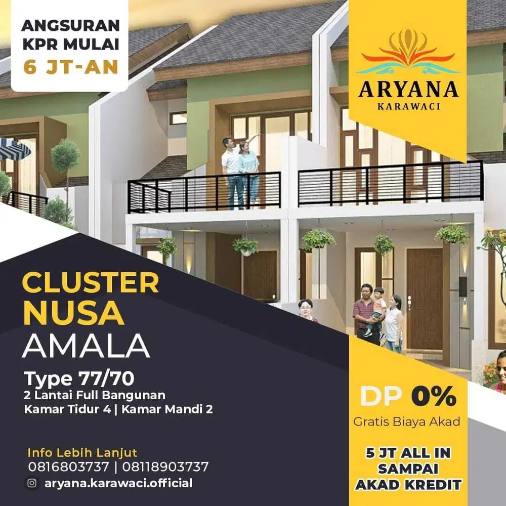 Aryana Karawaci Cluster Nusa Amala