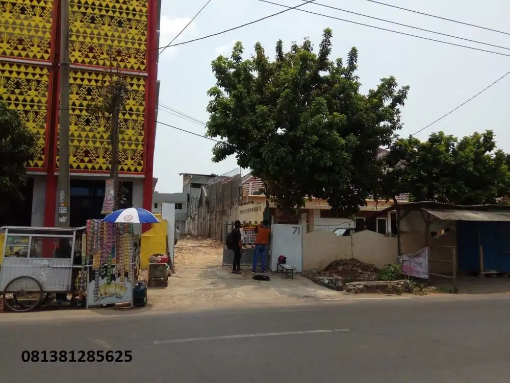 Jl MH Thamrin Tanah Strategis Pusat Kota Bandar Lampung