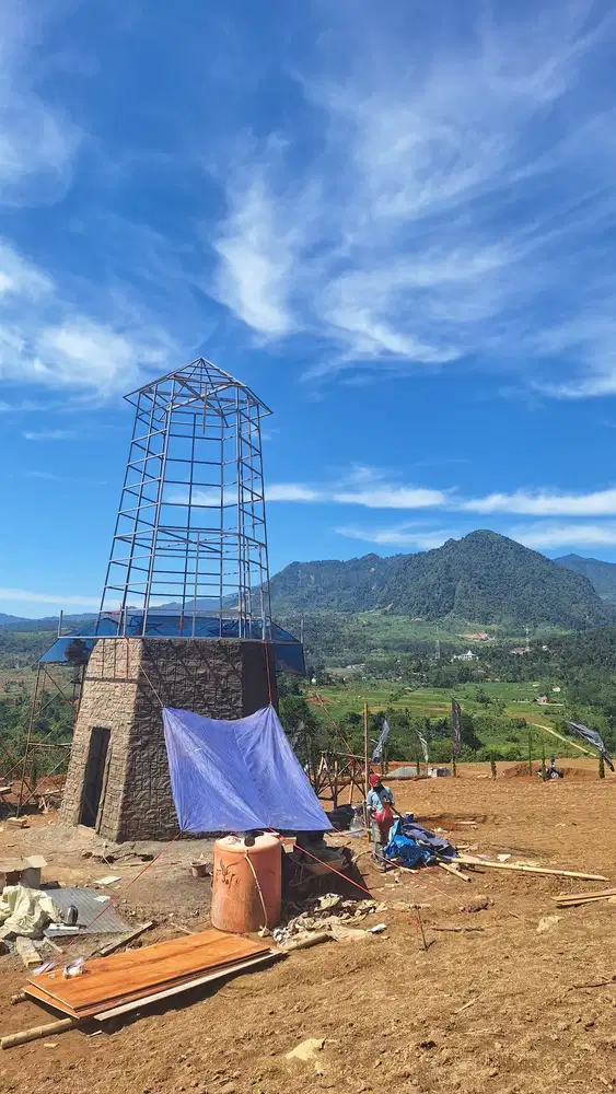 Kesejukan dan keindahan suasana di pagi hari di the hanjawong villas