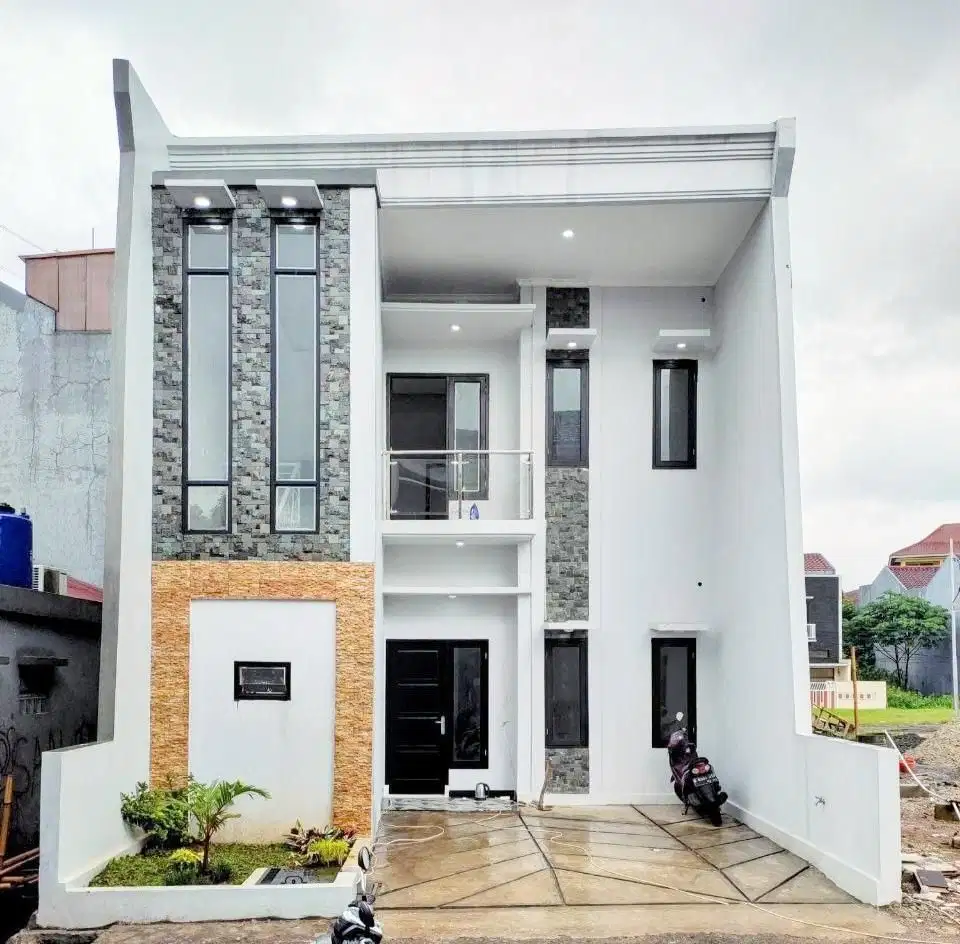 Rumah Baru 2 lantai, Dp 100Juta, cicilan 7 juta-an Lokasi di Kp Dukuh