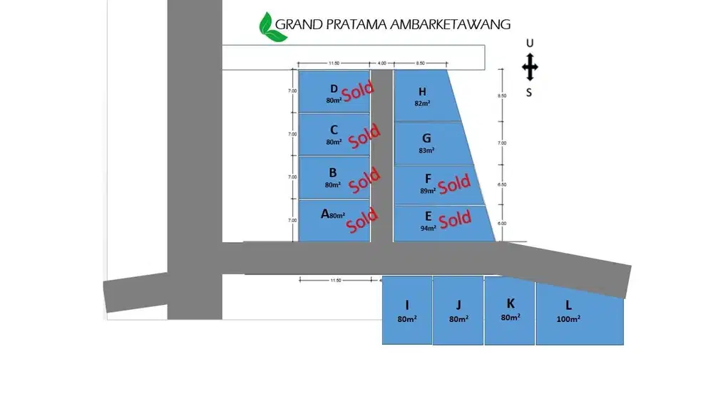 Tanah Kavling di Sleman Murah sudah berpondasi keliling