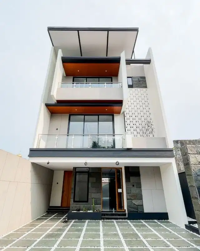 Rumah Lux Modern Brand New Dlm Townhouse di Ampera Kemang