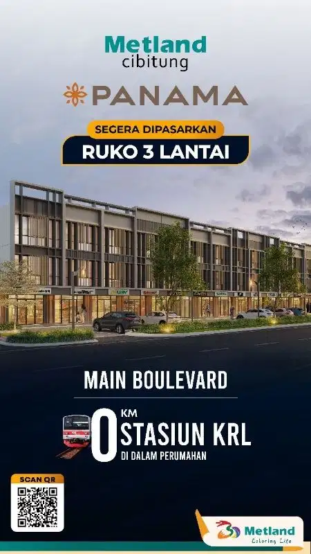 ruko baru di metland