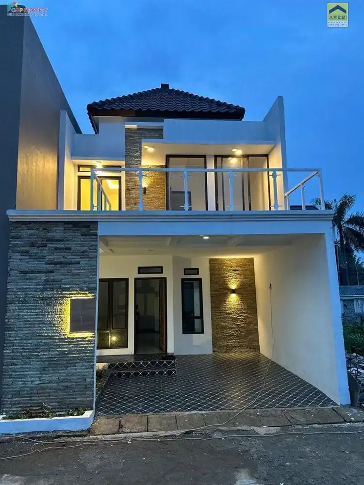 Dijual cepat rumah baru 2 lantai dalam cluster dicibinong bogor