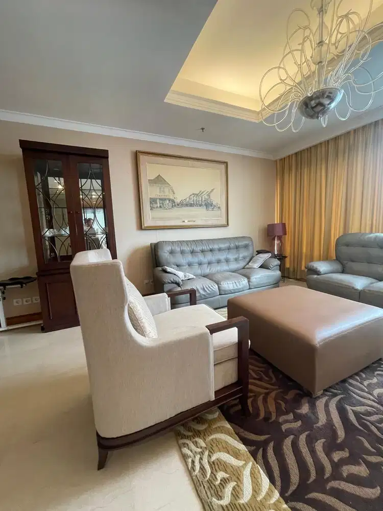 Disewakan : Kempinski Residence 2BR, furnished, akses mall GI langsung