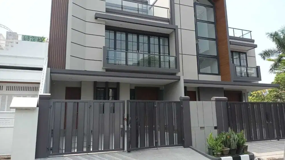 PERMATA BUANA, JUAL RUMAH BARU 8 X 17 CLUSTER, DEKAT PURI INDAH