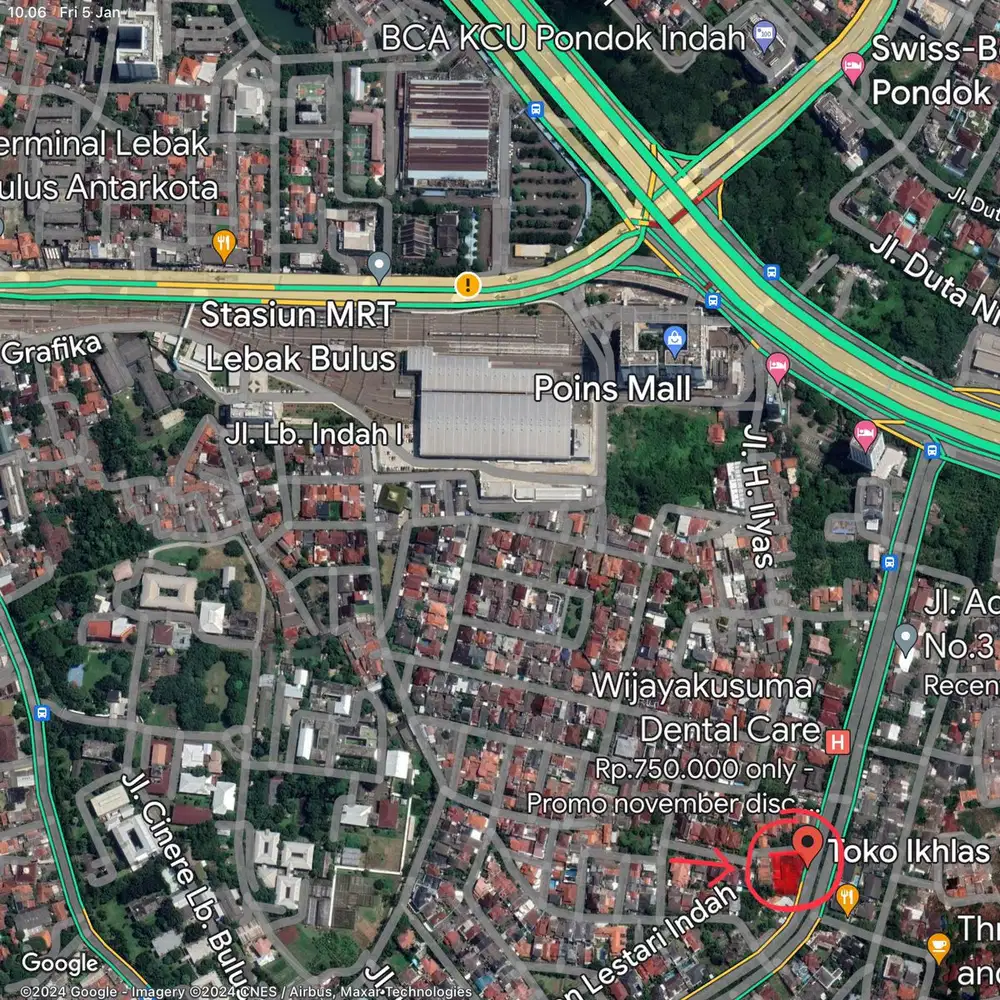 Lebak Bulus Adhyaksa cocok untuk rumah atau komersial