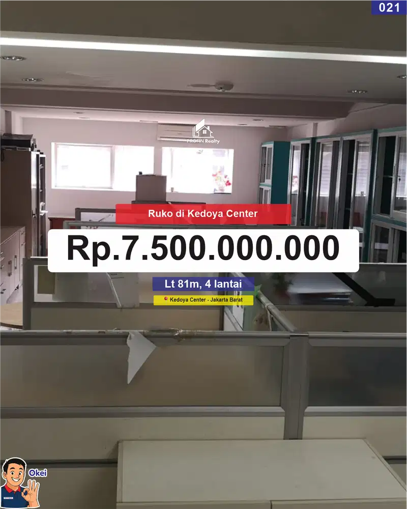 Ruko Kedoya Center Kebon Jeruk – Ruko Siap Usaha Dijual