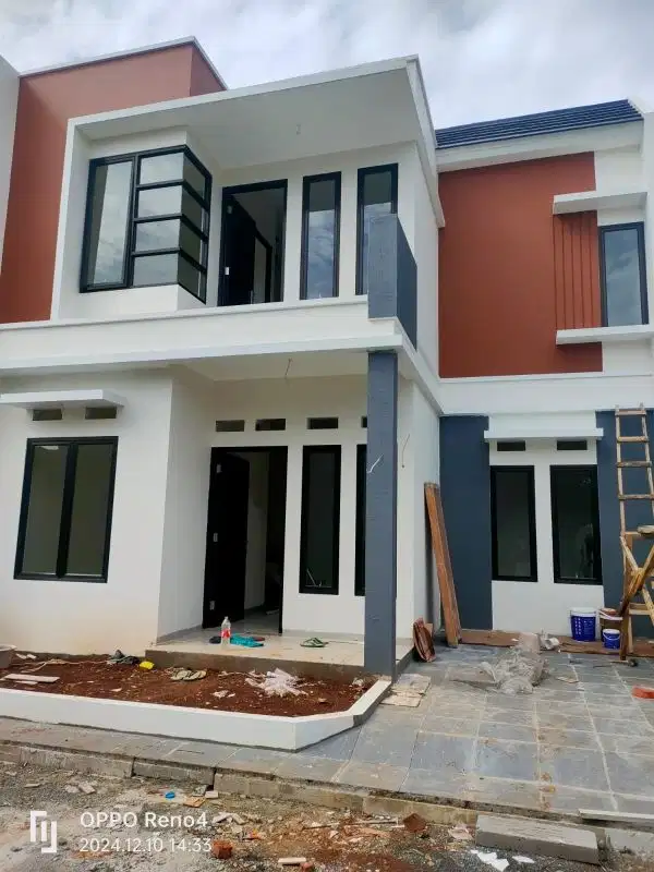promo rumah cluster Cipadu bebas banjir akses 2 mobil