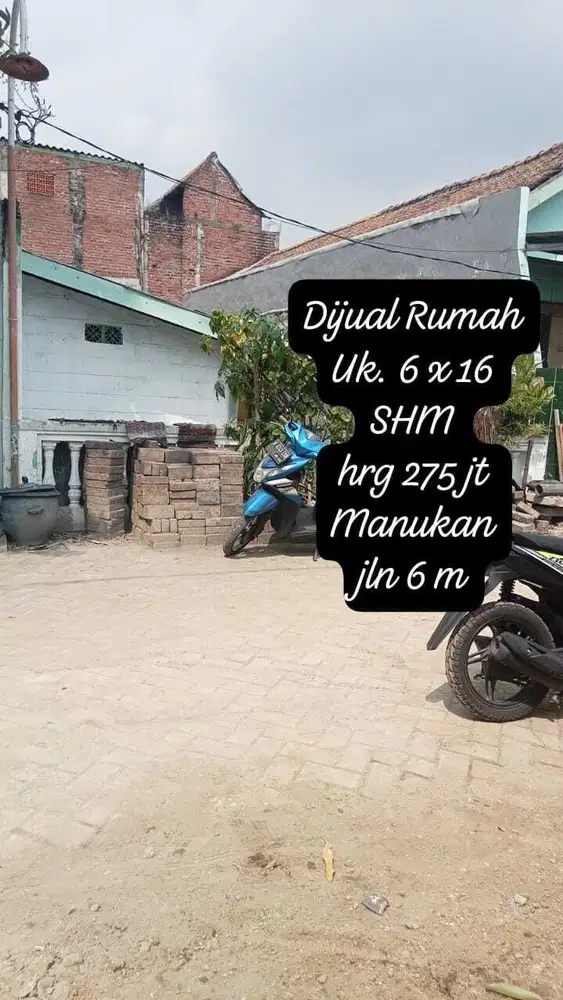 DIJUAL RUMAH HITUNG TANAH DI MANUKAN SURABAYA