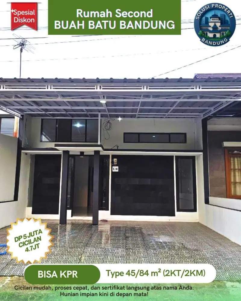 Tanah 84m dkt universitas telkom bandung bojongsoang podomoro buahbatu