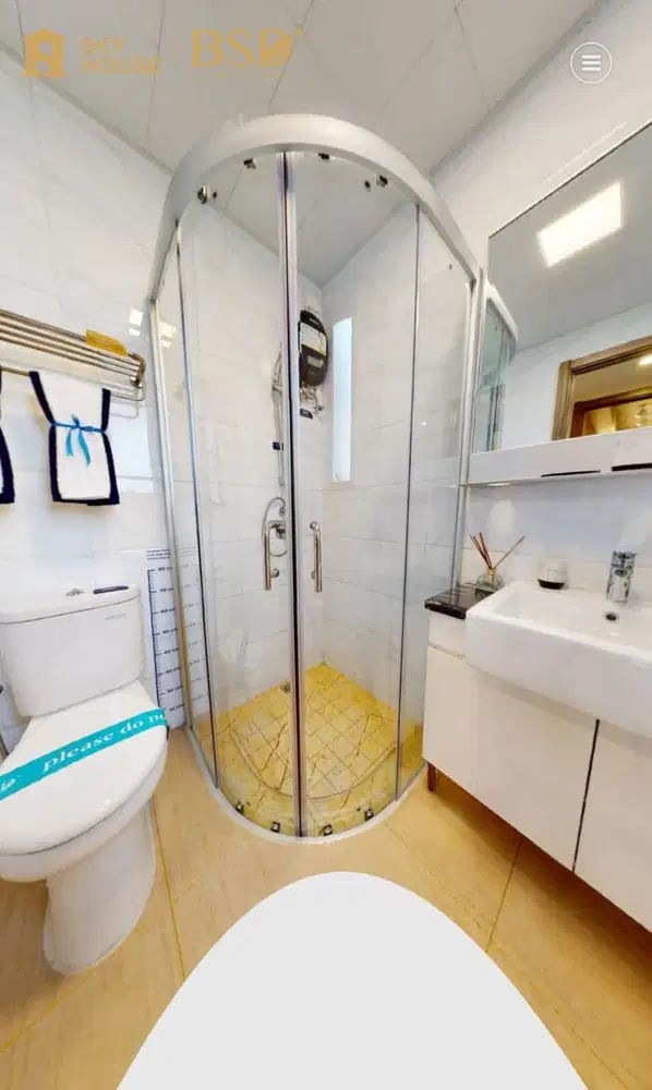 Dijual Apartemen 3BR Sky House BSD sebelah Aeon Mall FREE PPN FREE DP