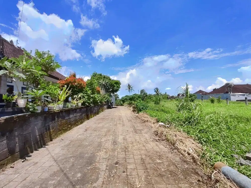 FOR Sale Tanah Kavling Strategis Untuk Di Bangun Villa Di Jalan Pantai