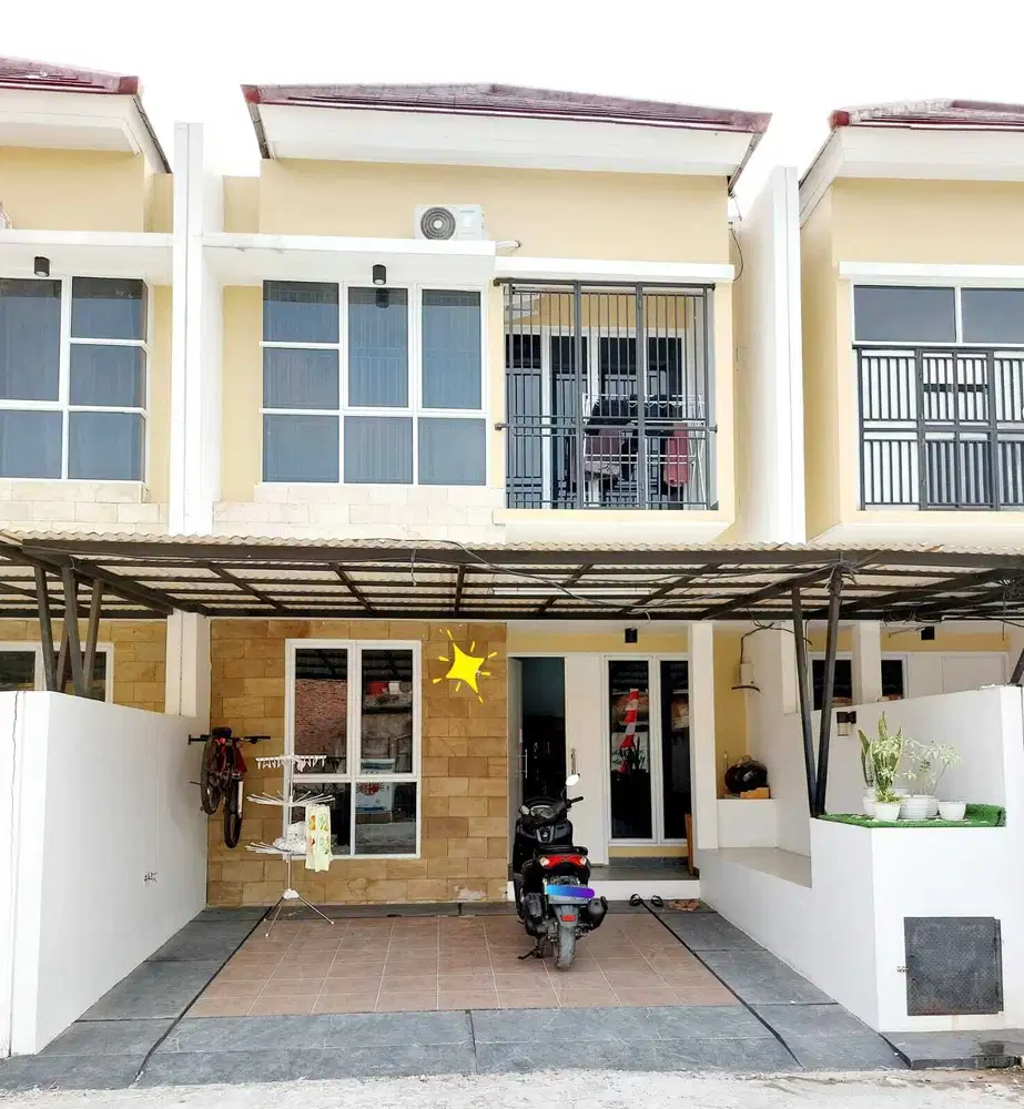 Di Jual rumah full furnished di Serua Tangsel