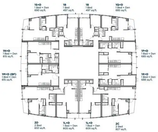Sewa Ruang Kantor Park Tower (Partisi)
