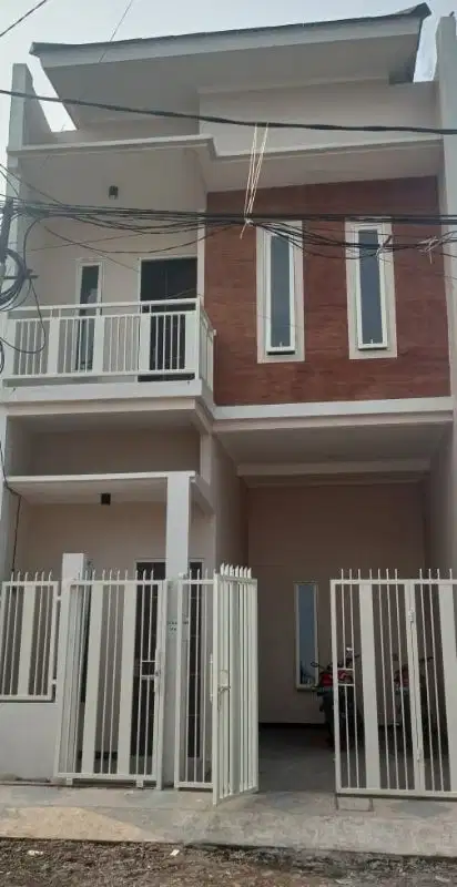 Rumah cantik samping perumahan taman rivera