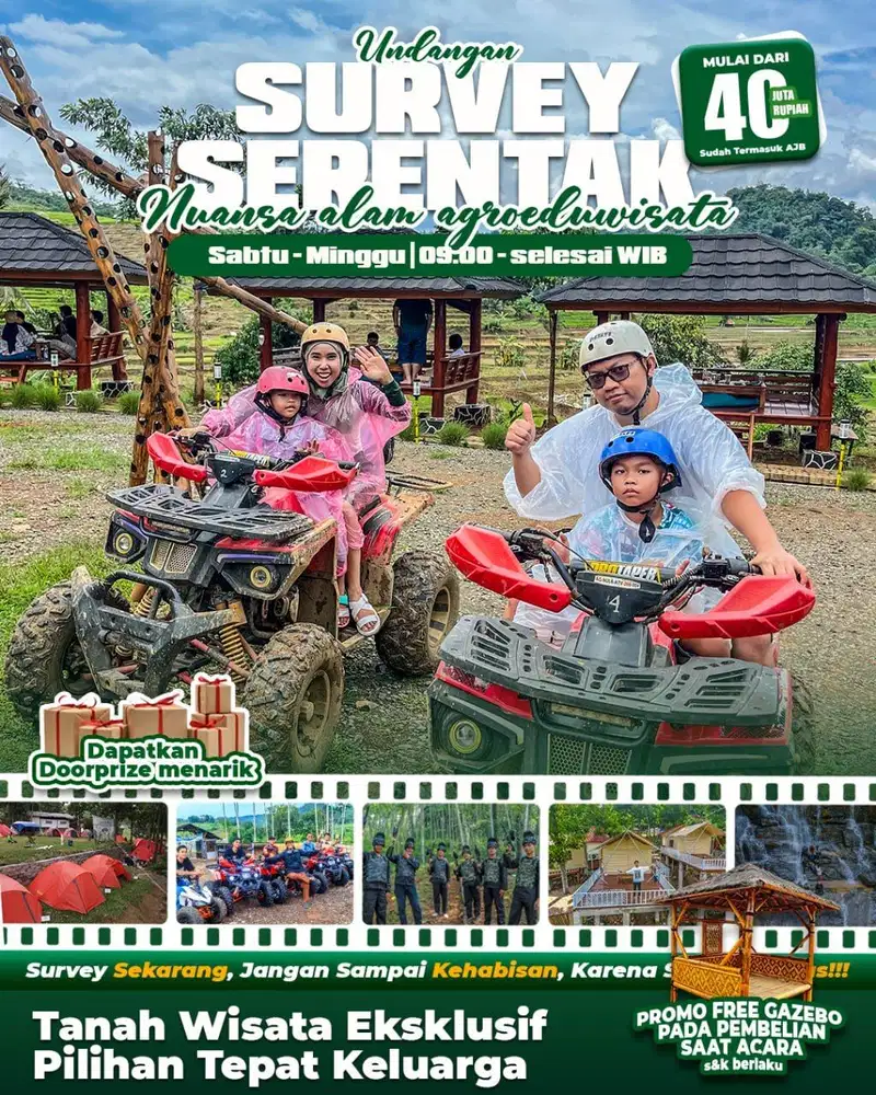 Miliki Kavling Impian Nuansa Alam Agroeduwisata Bogor