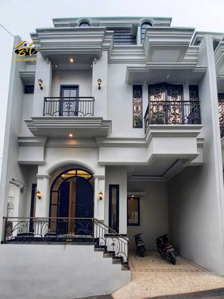 FOR SALE - BRAND NEW RUMAH MEWAH AMERICAN CLASSIC DALAM CLUSTER