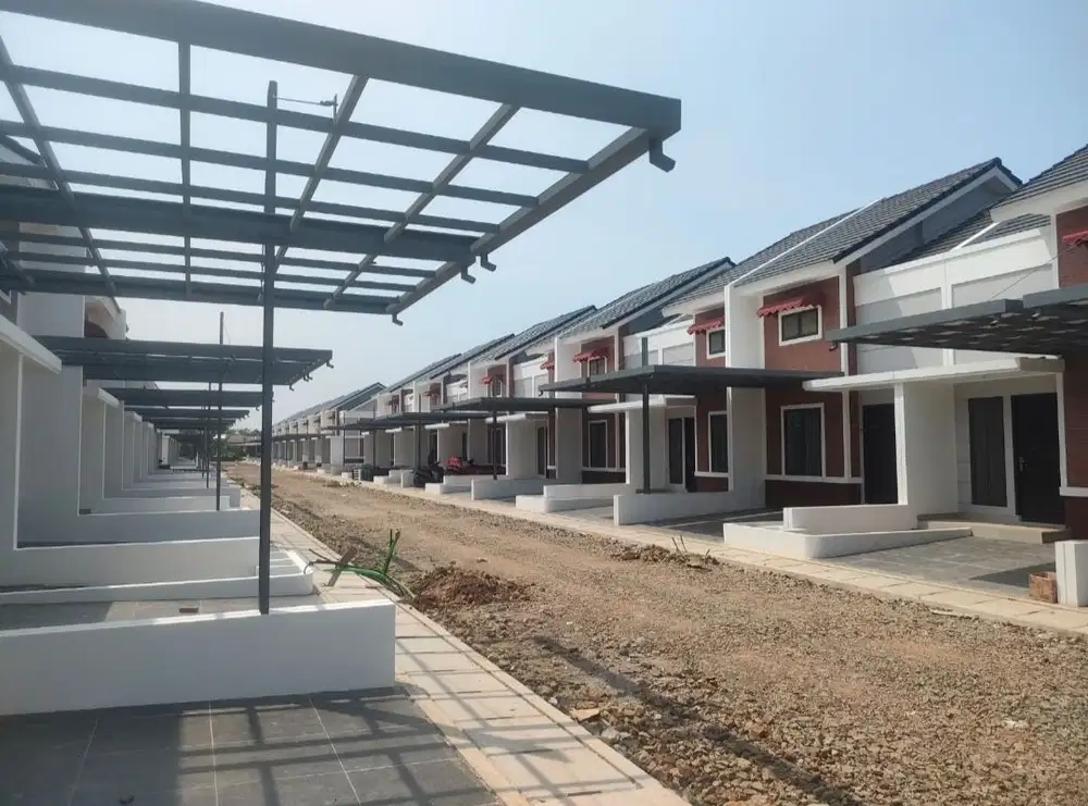 Jual rumah hook ready 1 lantai setengah Type Mezanine Kota Sutera