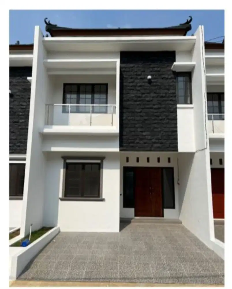 Rumah cluster siap huni gaya bali di Pekapuran Cimanggis Depok