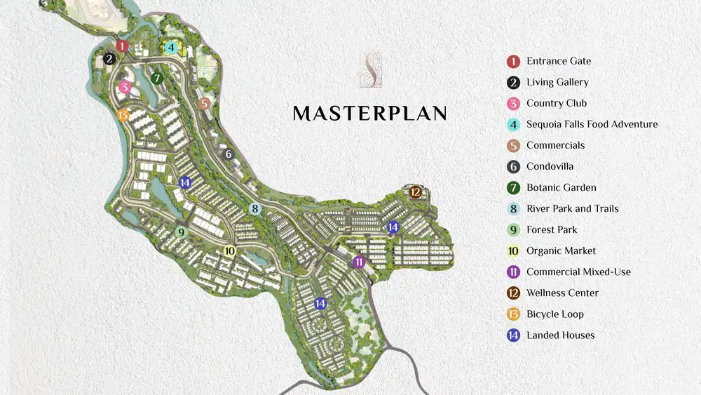 Dijual Rumah Modern Di SEQUOIA HILLS SENTUL Lokasi Strategis