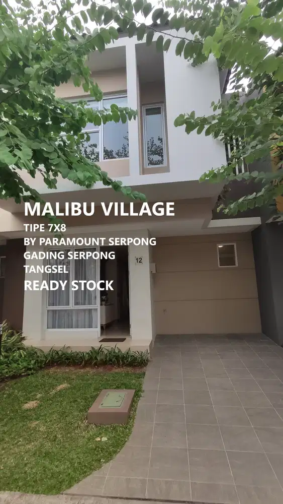 Rumah Siap Huni Gading Serpong Promo DP 5x Cicil Malibu Village 7x8