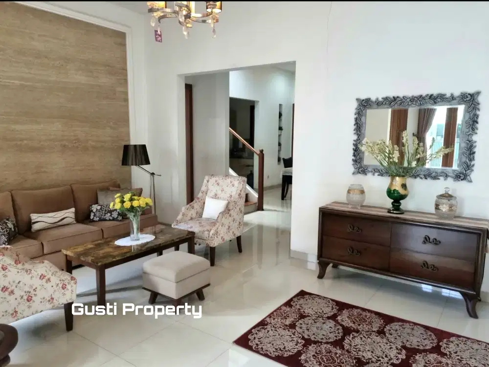 Pondok Indah Tenang, one gate , Jalan depan 3 mobil Security 24 jam