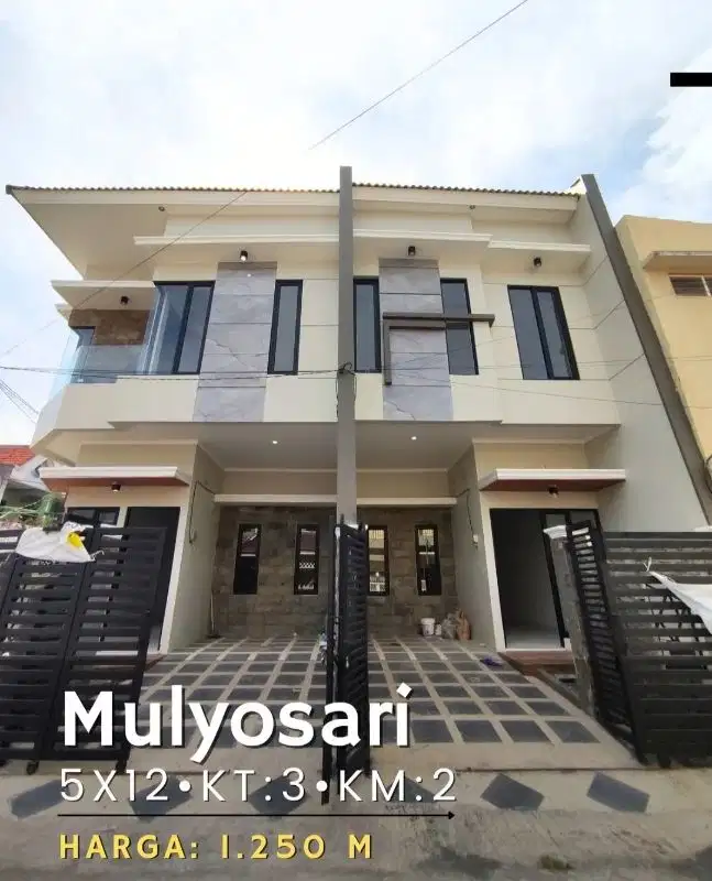 Mulyosari Tengah 2 lt hadap Timur