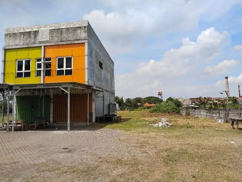 JUAL TANAH KOMERSIAL DI RAYA PRAMBON SIDOARJO DEPAN RS SITI AMINAH