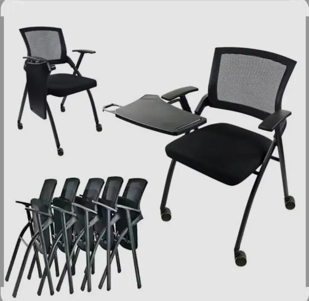 Kursi meja kuliah/kursi lipat/kursi lipat kuliah/kursi kantor kerja