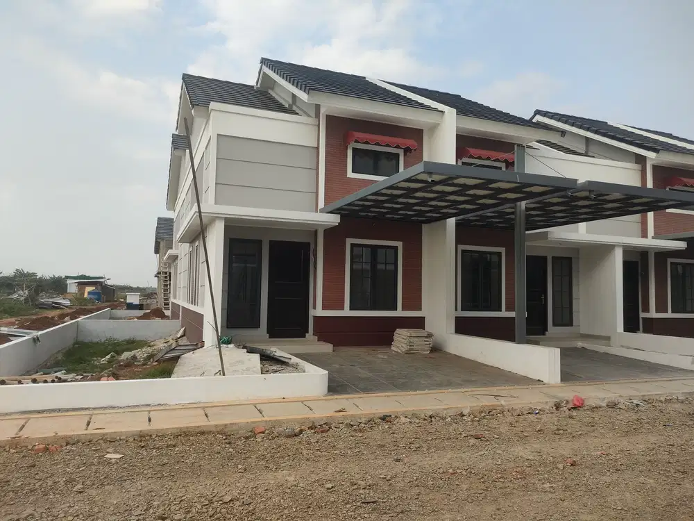 Rumah Hook Ready siap huni 1 LT cukup  BF 5 JT sudah Free Surat2