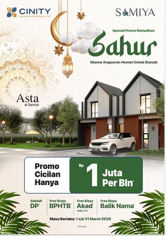 Dijual rumah strategis di pusat kota Cikarang