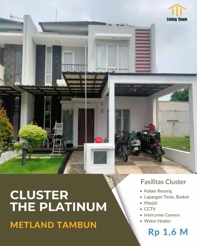 Metland Tambun Cluster Murah posisi Tepi