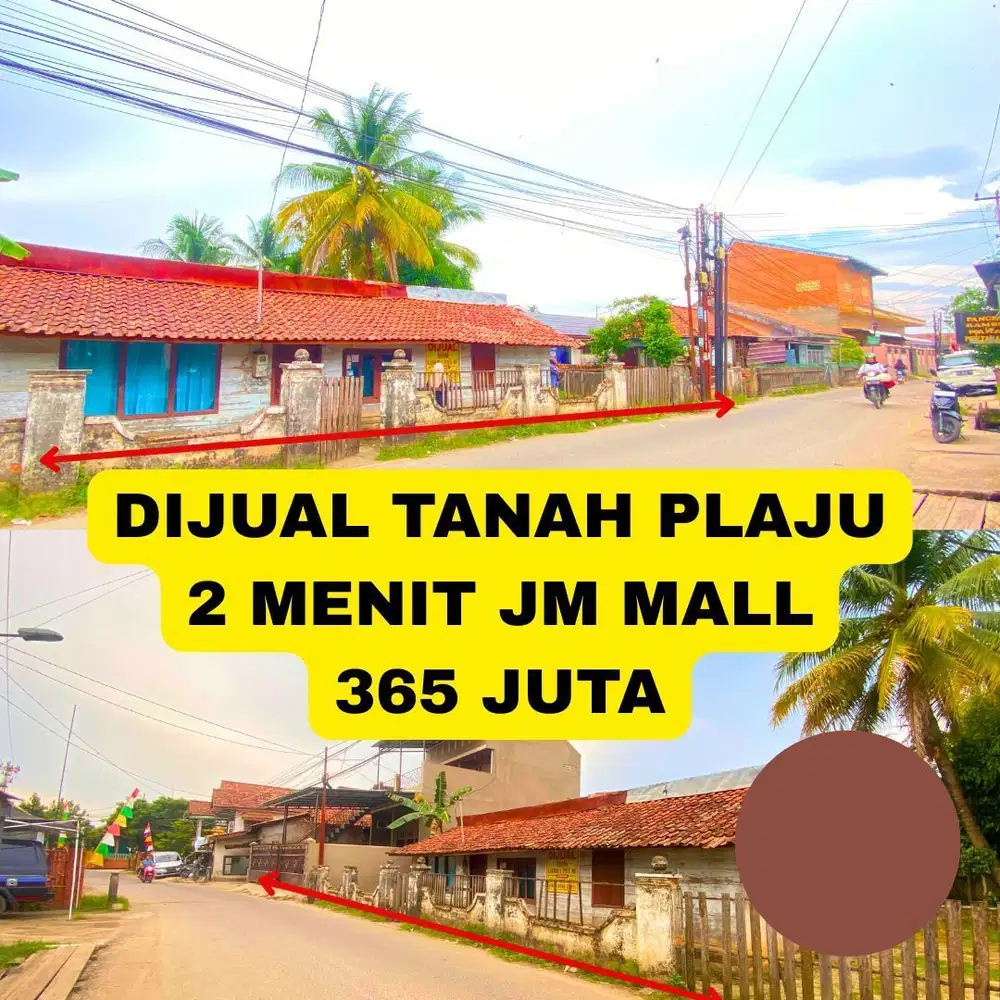JUAL CEPAT TANAH PLAJU KOTA PALEMBANG