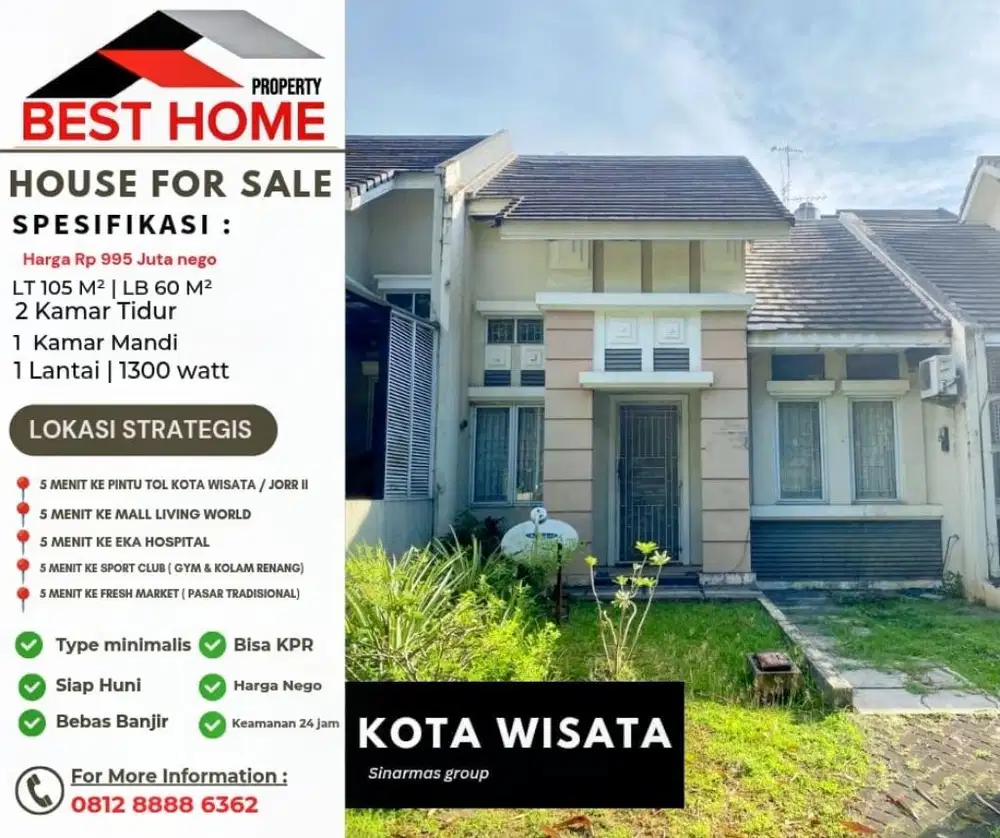 Rumah minimalis harga murah bisa kpr