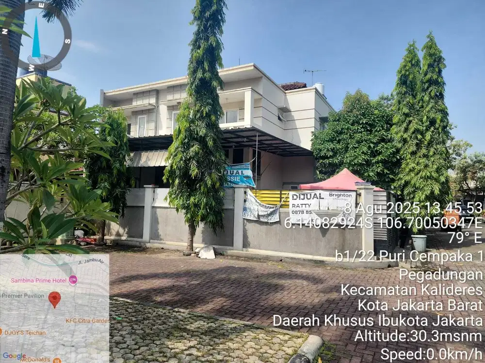 Di lelang rumah Perum gardena blok C3 no. 8, kalideres jakarta barat