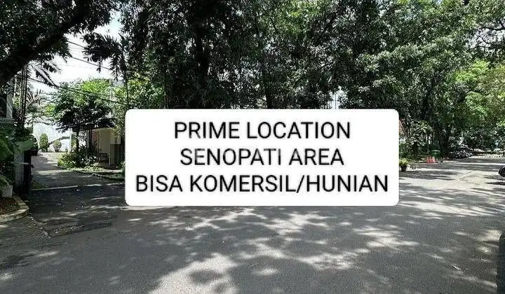DIJUAL TANAH BONUS RUMAH DI SENOPATI AREA, KEBAYORAN BARU, JAKSEL