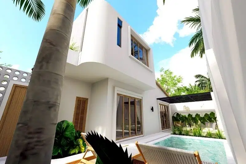 villa ocean vie jimbatan gwk, villa view lau baru