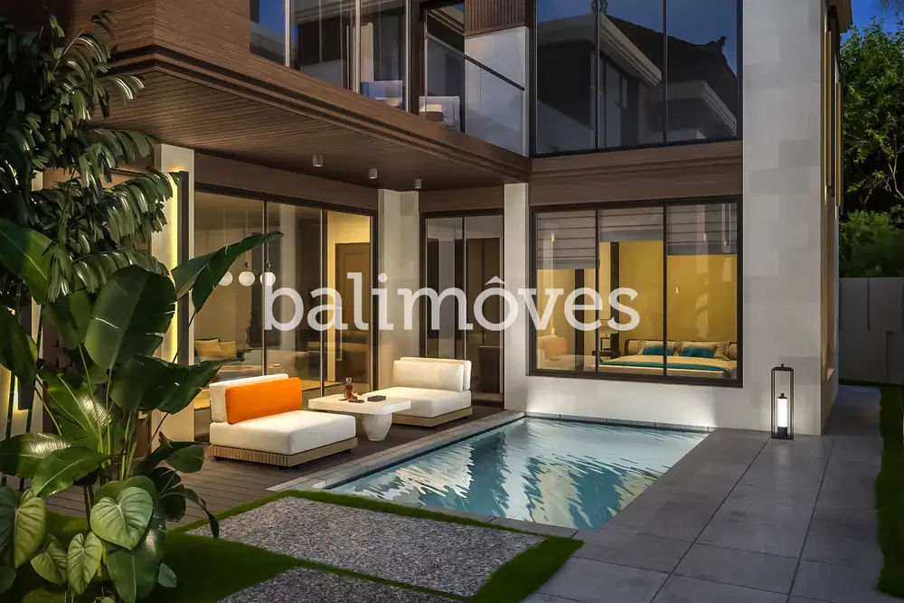 Sedang Dibangun Villa Menawan Tiga Kamar Tidur Di Tepi Pantai Sanur