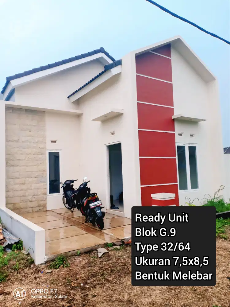 Angsuran 1 jt'an Rumah Murah Sukun Malang