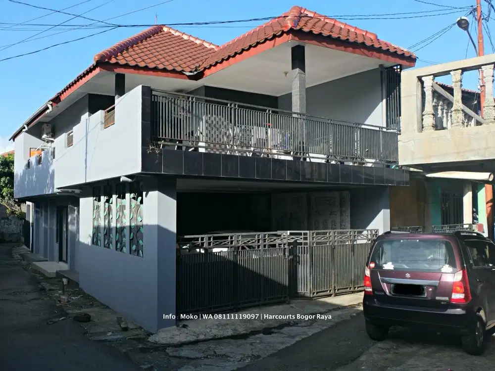 Rumah SHM 2 Lantai, Sebelah Villa Duta Bogor, 15 menit ke Tol Jagorawi