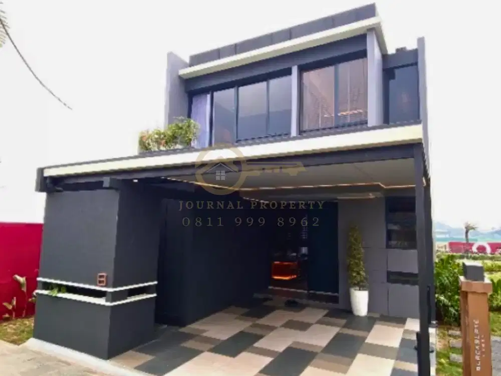 Di Jual Kavling dan Rumah Premium Blackslate 5BR Kawasan Kota Mandiri