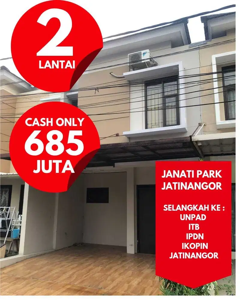 Rumah Depan kampus Jatinangor