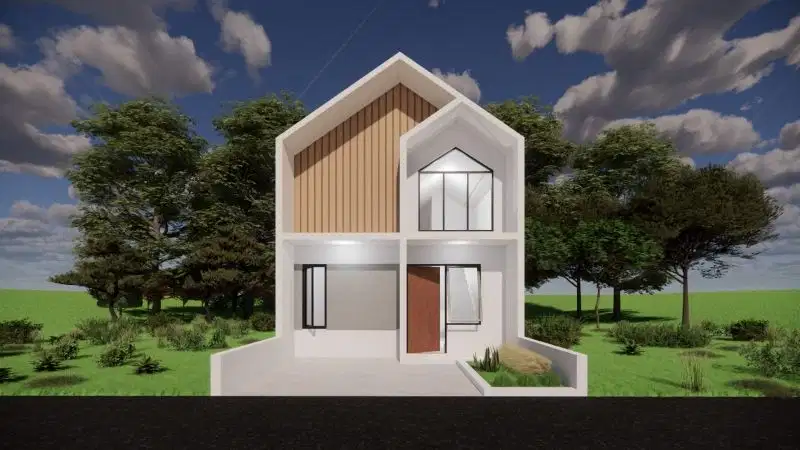 Rumah murah di cibinong cuma 495jt free all biaya